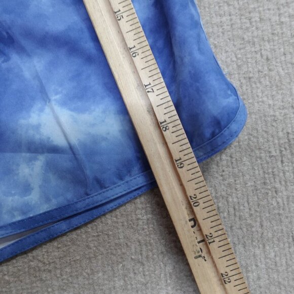 Fair Harbor Swim Shorts 2XL Blue Tie Dye Swim Hybrid Stretch Waist Lined 7.5" in - Picture 3 of 12